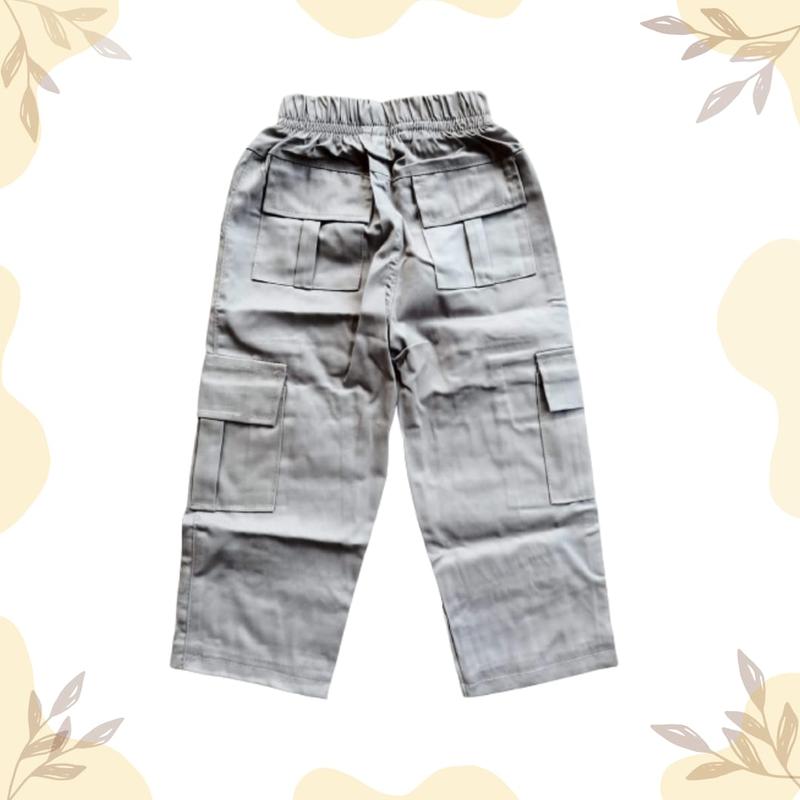 CELANA PANJANG CHINO CARGO PANT ANAK 1-13 TAHUN UNISEX 3