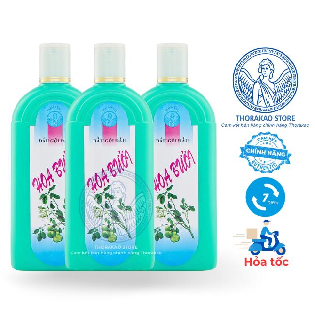 Dầu Gội Hoa Bưởi 500ml Dưỡng Tóc, Kích Mọc Tóc, Giảm Rụng Tóc - Thorakao Store.