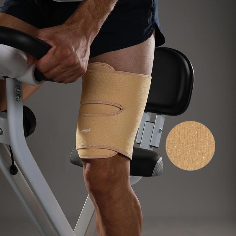 Product Introduction of Unisex Adjustable Thigh Support Sleeve, Thigh Support Sleeve for Cycling Running 12