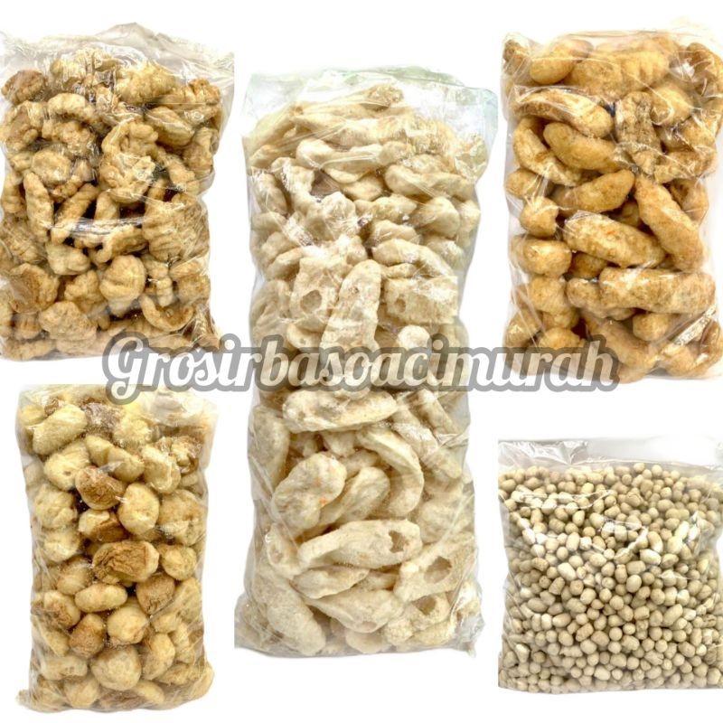 Toping Baso Aci Topping Cuanki Lidah Cuankie Lidah Isi 150 pcs Toping Seblak Makanan Food 4