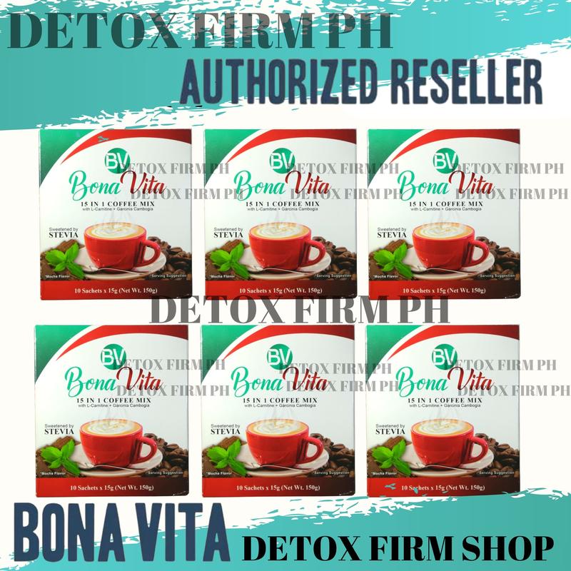 6 BOXES BONAVITA COFFEE 15 in 1 MOCHA FLAVOR Promo All Natural - TikTok ...