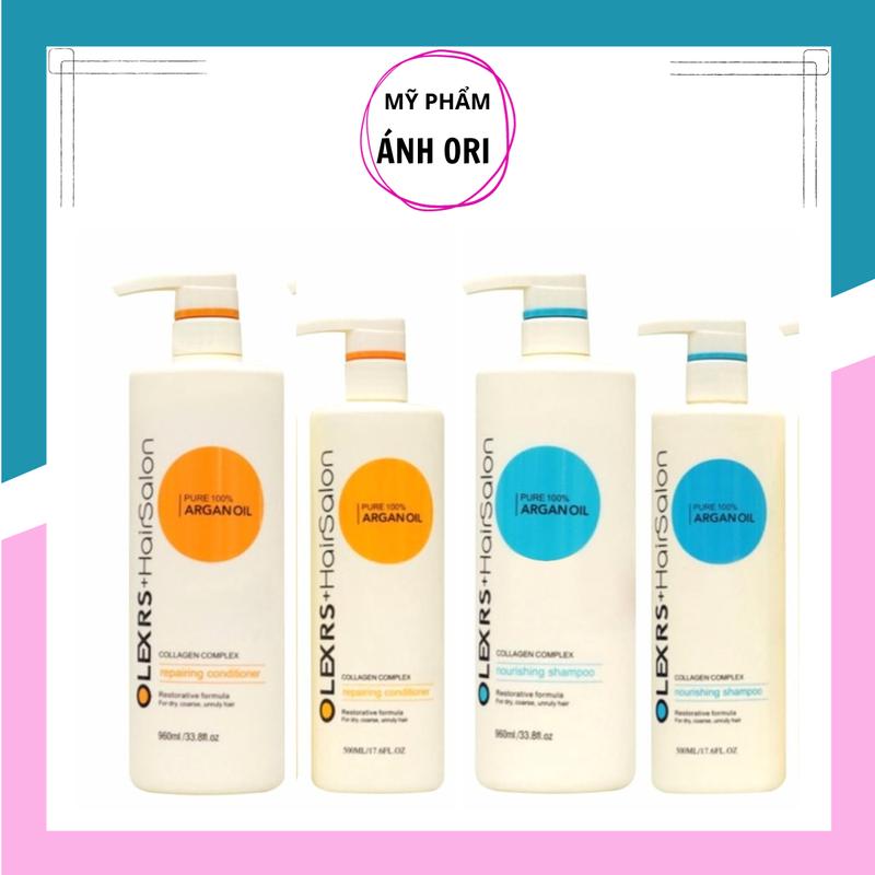 LẺ 1 CHAI DẦU GỘI XẢ OLEXRS LỌ 960ML VÀ 500ML Gội Đầu
