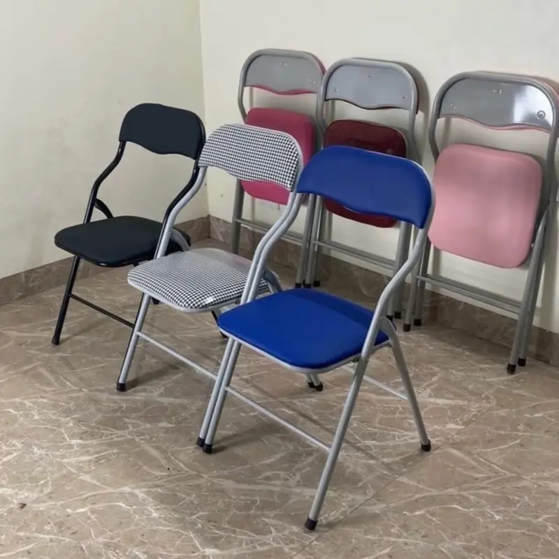 GHẾ GẤP GỌN - ghế đệm ngồi văn phòng đa năng để học làm việc cho học sinh , sinh viên 6