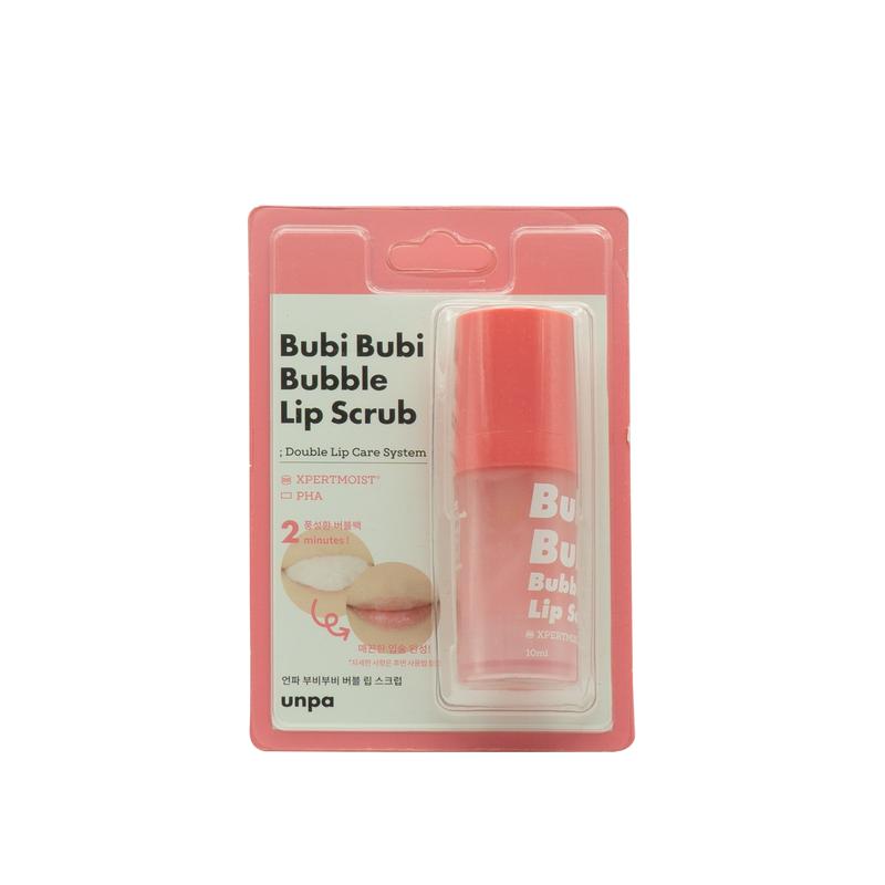 Tẩy Tế Bào Chết Môi Unpa Bubi Bubi Bubble Dạng Sủi Bọt 10ml 0