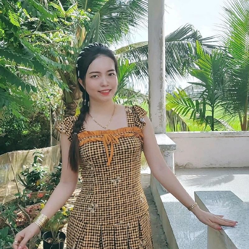 bộ đùi váy cổ vuông tay cánh tiên viền bèo màu thun ati tơ size 40-70kg 2
