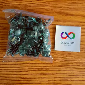 COD/50 pcs BAUT KLIP BODY YAMAHA MIO/ JUPITER/CRYPTON/FIZR/VEGA R/SKRUP YAMAHA UNIVERSAL 5X16