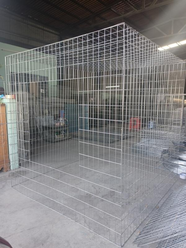 LỒNG KẼM 1M2X1M5X1M5 3L4 LỒNG GÀ,LÒNG VUÔNG, CHUỒNG VUÔNG , CHUỒNG KẼM ,LỒNG BAY , LỒNG CHẠY móc treo lồng chim lồng & phụ kiện