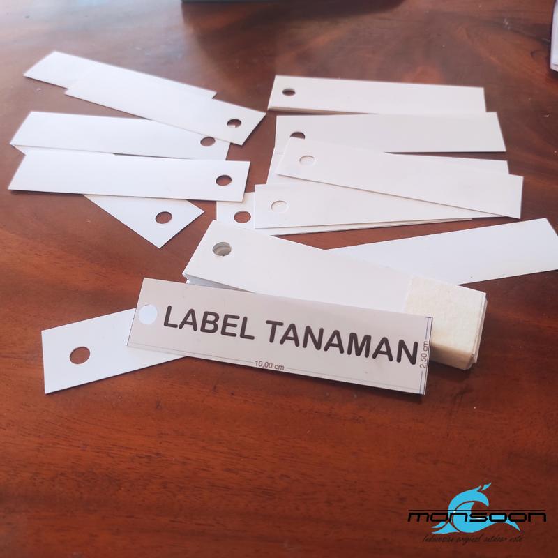 Kertas Label Tanaman | Anti Air | Tahan Panas | Anti Sobek (Harga per ...
