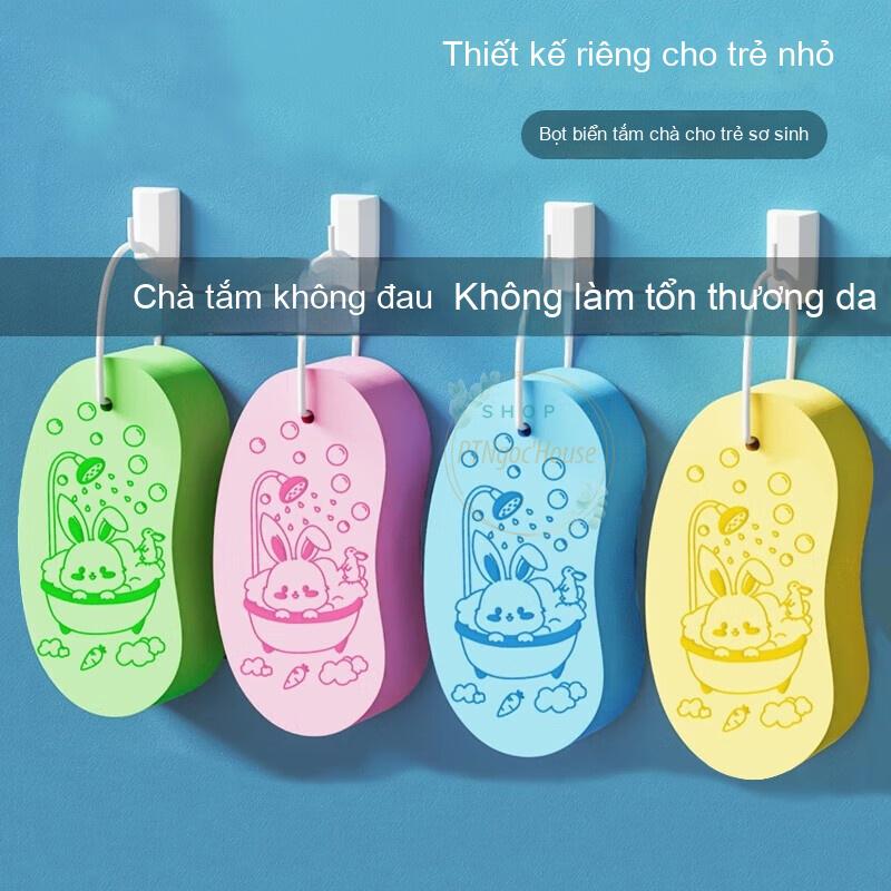 Bông Tắm Bọt Biển Kì Gét Tẩy Da Chết Siêu Sạch Cho Body Mút Non Siêu Mềm Mại…