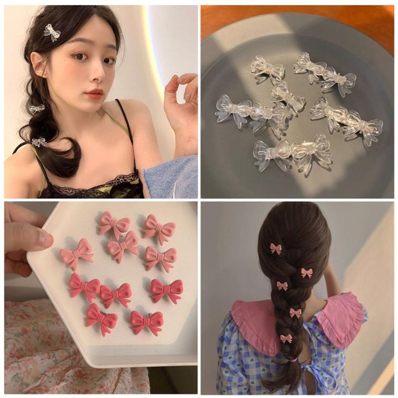 Kẹp Tóc Ngôi Sao Hàn Quốc, Kẹp Tóc Mái Gáy Sau Mỏ Vịt y2k Mini Đính Đá Cho Nữ Bé Gái đồ 1k free ship