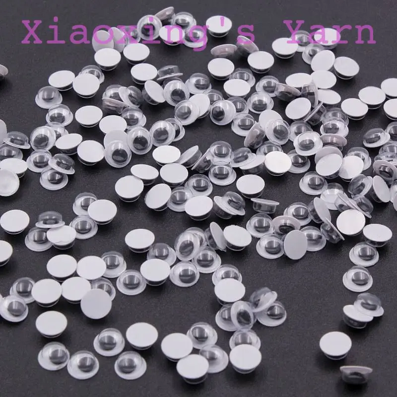 【hi toy】 Mắt thú nhựa lúc lắc dán đủ size hình tròn làm búp bê, thú bông thủ công DIY | Xiaoxingyarn 3