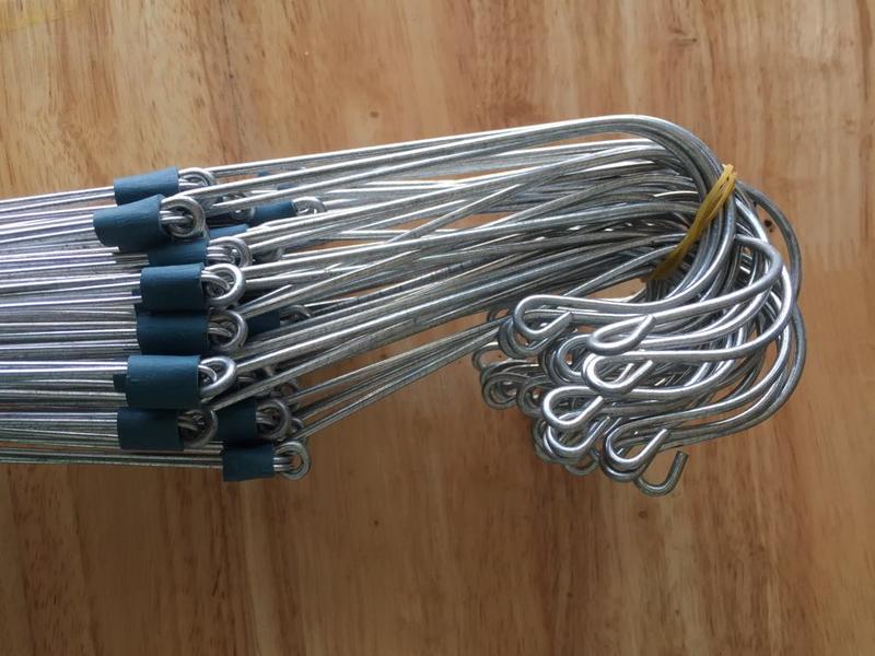 Bộ 10 cái móc treo chậu hoa lan các quy cách