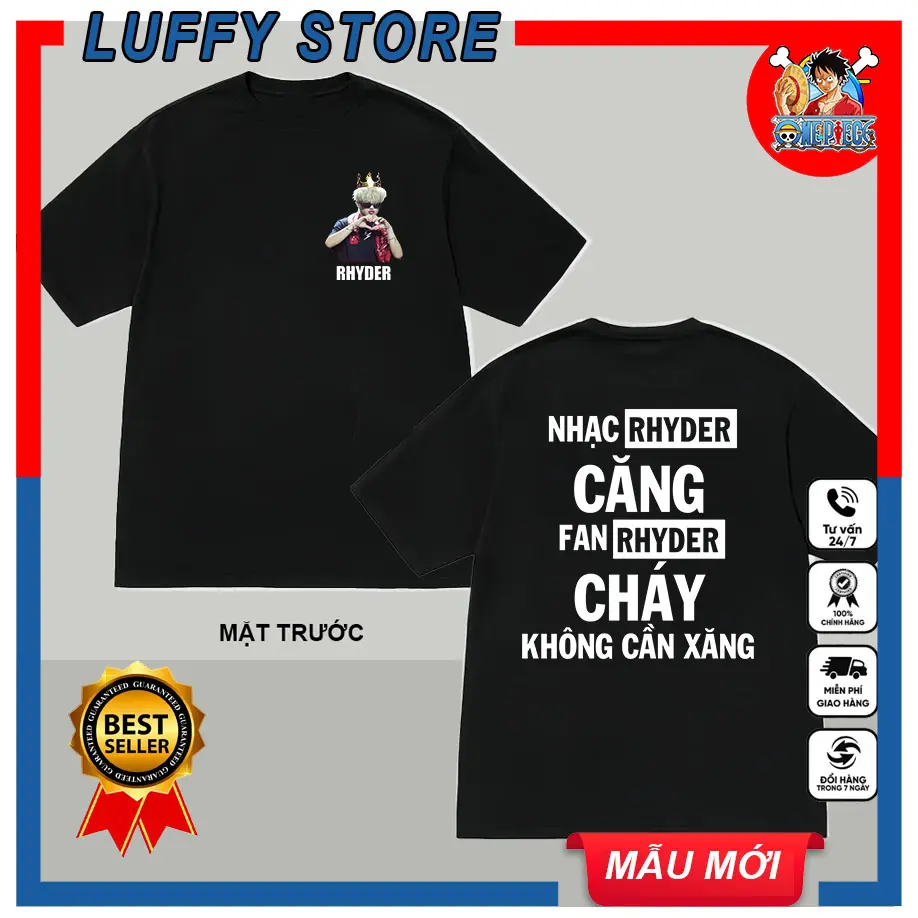 Áo thun Rhyder nhạc căng unisex nam nữ cực chất