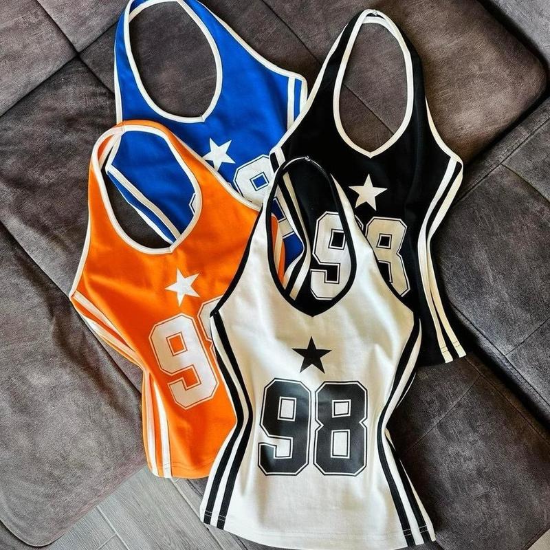    s-m-l Áo Yếm 98 Form Ôm Chạy Viền Nổi Phối Gân Nổi Kèm Đệm Mút V1 - Chất Borip Cotton Năng Động Trẻ Trung  4 Màu  