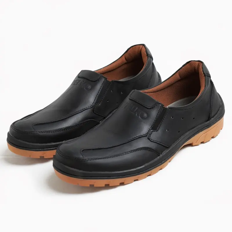 Sepatu Slip on Kulit Sapi Asli Pria Original Velko K-06  Flat Shoes flat  shoes sepatu  cowok 5