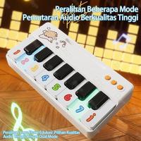 Gambar Duffy Toys Mainan Anak Piano Mini / Mainan Piano Electronic Mini Education Anak / Mini Piano Elektronik 15-Tuts Mainan Keyboard Music Beginner Mini Piana Musical Instrument Multifungsi Piano Mainan Anak - Putih-bulat dari DUFFYTOYS Official Store Kab. Tangerang 5 Tokopedia