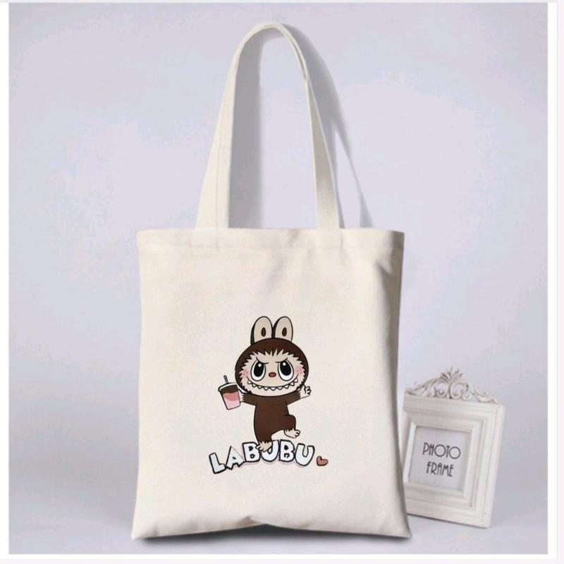 Túi vải  đựng đồ đi học có khoá kéo đựng máy tính bảng láptop túi A4 túi tole Bag Nữ Tote Đeo Vai Chữ Nhật