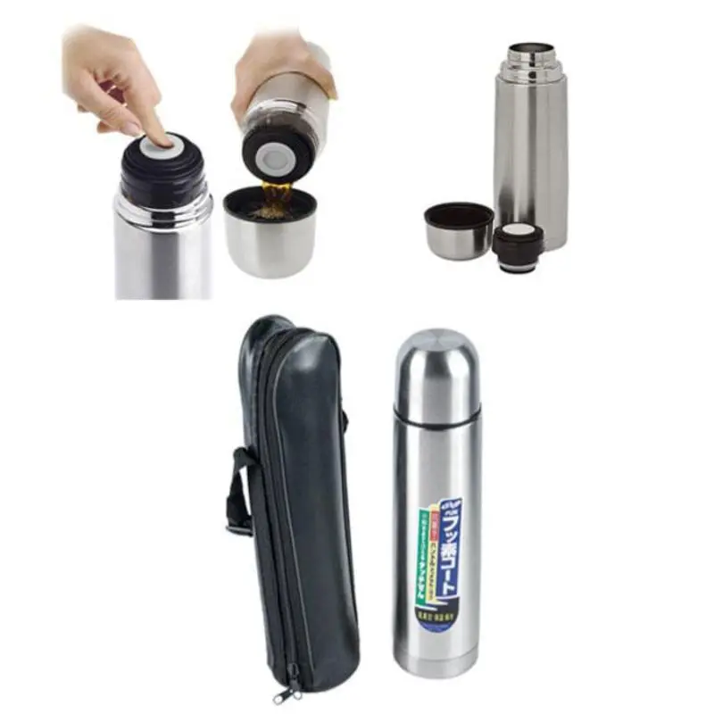 TOP,Tempat Minum Termos Air Panas 1 Liter/Termos Air Panas Vacuum Vacum 1 Liter Stainless Steel 1
