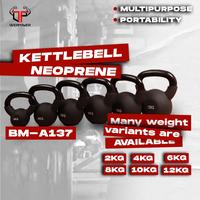 Gambar Kettlebell Neoprene Fix Vinyl BM-A137 |Kettle Bell Barbel |Grip |Gym - 2KG dari Ototpro Surabaya Kota Surabaya 1 Tokopedia