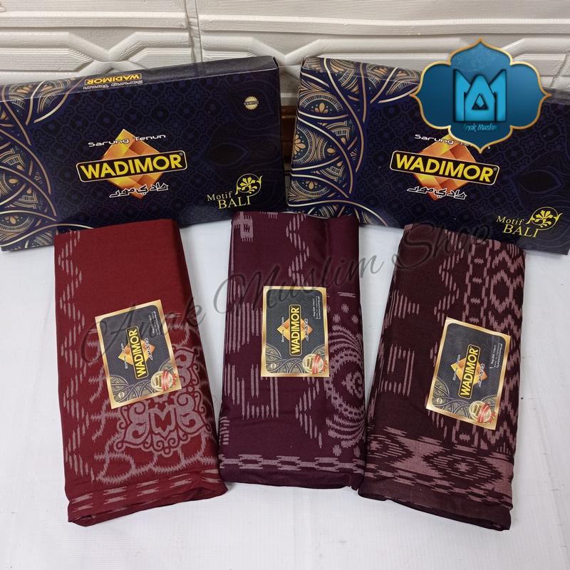 SARUNG WADIMOR BALI | Corak Motif Khas BALI Dengan Berbagai Serian Gradasi Warna Yang Ber Variatif ukuran Dewasa Muslim Tenun 4