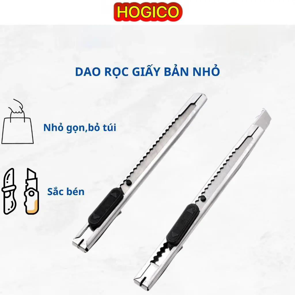 Dao dọc giấy cán sắt bản 9mm siêu tiện dụng