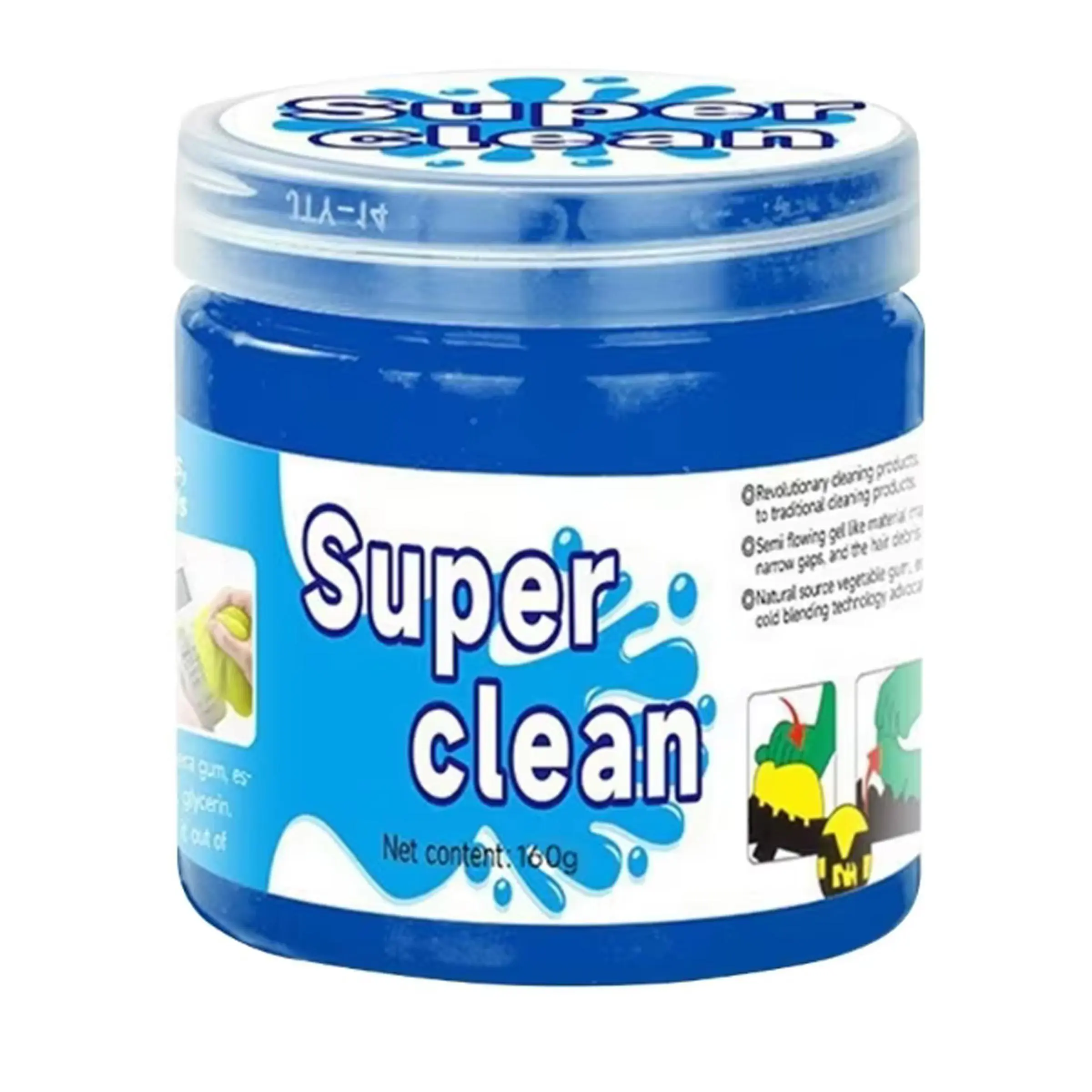Car Cleaning Gel, Reusable Car Cleaning Gel, Multipurpose Car Cleaning Tool for Car Air Outlet, Keyboard, Car Interior Cleaning Tool
