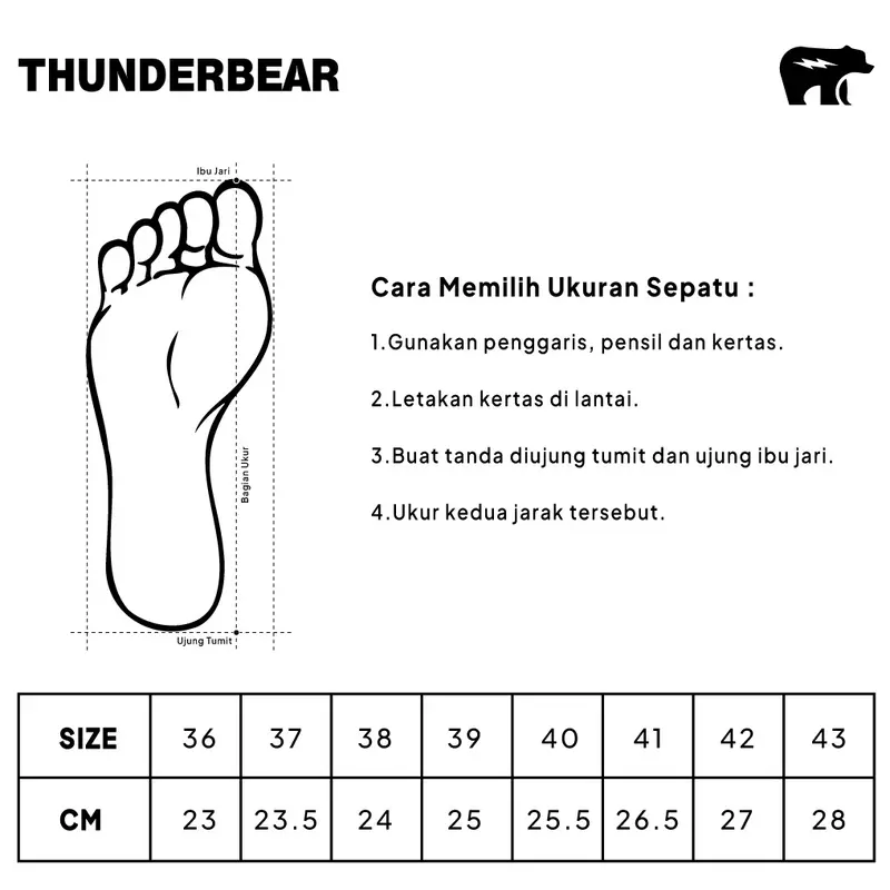 Sepatu Thunderbear - Slip On Voltaire Paisley BW canvas flat kasual Shoes Pria Sneakers 3
