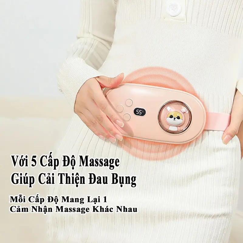Bảo hành 2 năm lỗi 1 đổi 1 trong 60 ngày đai chườm ấm bụng cho bạn gái tới kì dâu 4