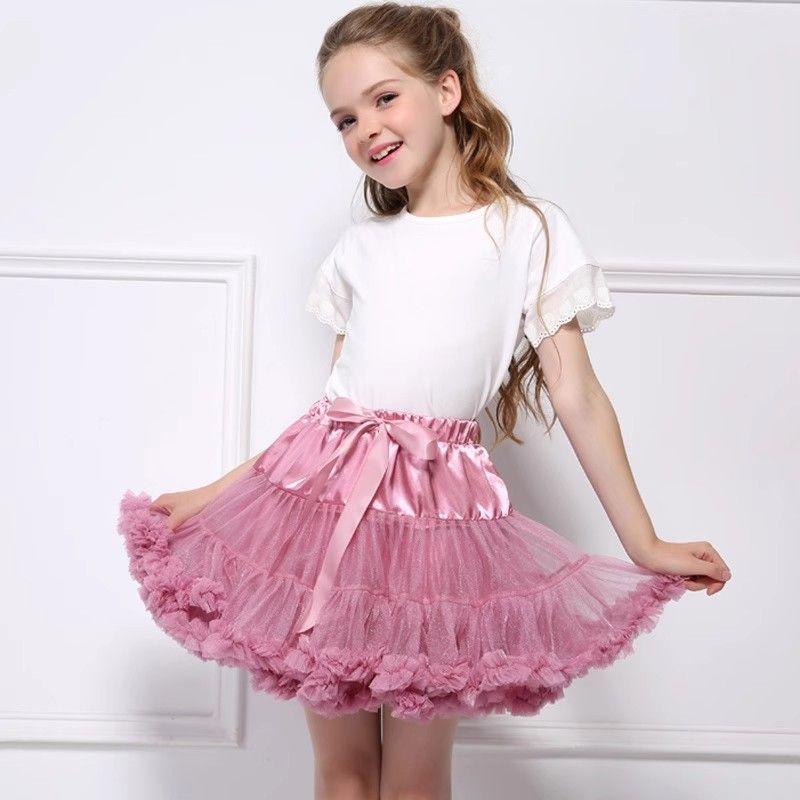 Váy Công Chúa, Váy Cloud Crinoline Cho Trẻ Em, Váy Biểu Diễn, Váy Tutu, Thích Hợp Cho Bé 5-12 Tuổi, Váy Pettiskirt Hàng Ngày Cho Bé 3