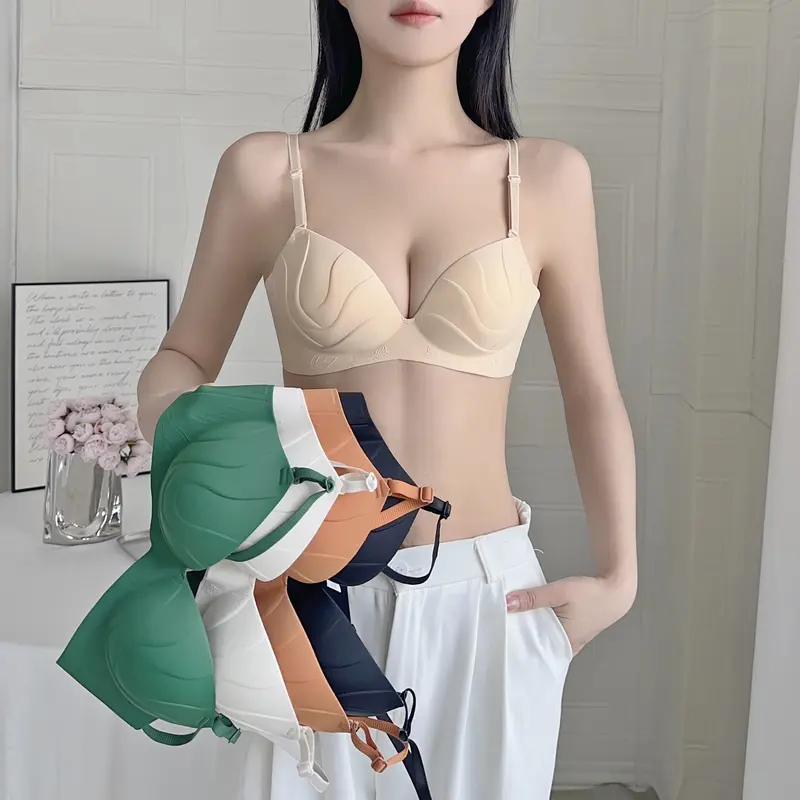 （Combo 3 áo 2025) Áo Lót Nữ Su Cao Cấp Có Đệm Nâng Ngực Tạo Khe Quyến Rũ, Chống Hằn, Áo Ngực Nữ Không Gọng ao  nguc  su 0