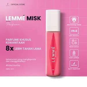 [EXCLUSIVE LIVE] Lemme Misk Parfume - Mengharmoniskan Hubungan dan Mengharumkan Area Kewanitaan (8ml)