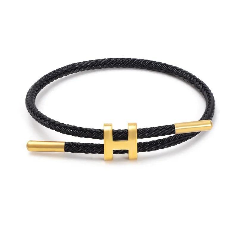 Product Introduction of สร้อยข้อมือปรับได้, ALTERA, เสน่ห์หลากสี, สร้อยข้อมือเชือกสแตนเลสเรียบง่าย, สำหรับผู้หญิง, ของขวัญเครื่องประดับคู่ BFF, แฟชั่นใหม่ 3