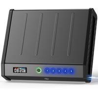 Gambar Safe Box 721FC Fingerprint Code LCD Display USB C Quick Access Portable Anti Theft Nightstand Drawer Car Storage dari Tanaga Online Shop Kota Administrasi Jakarta Barat 1 Tokopedia