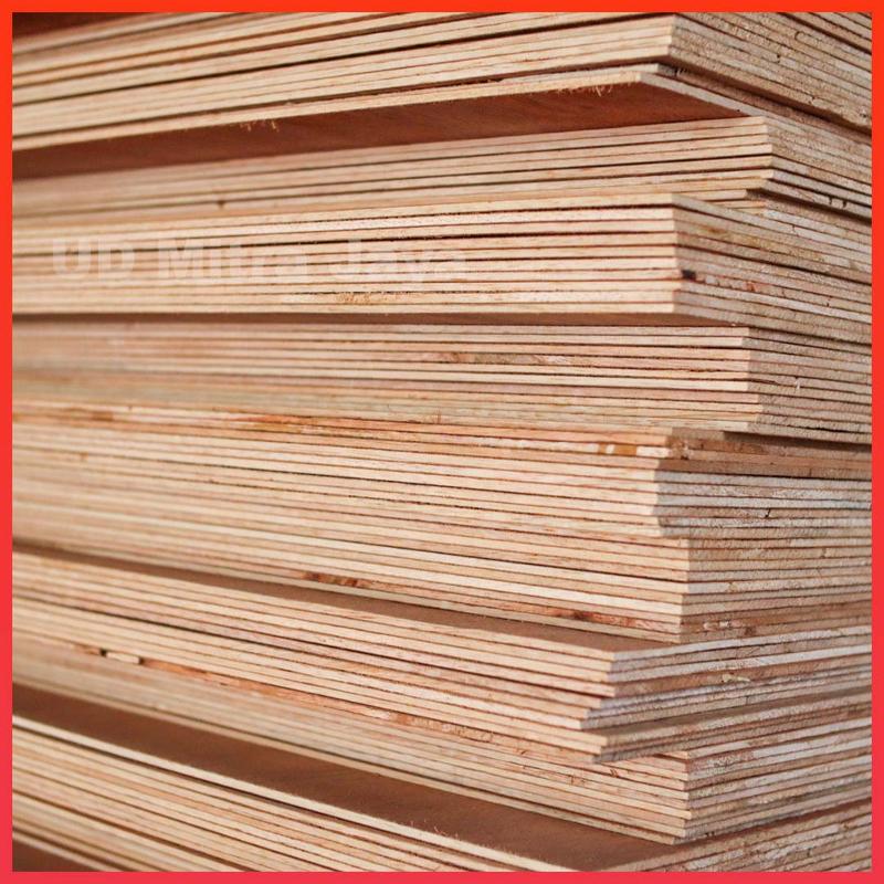 Triplek 4mm potongan ukuran  80x120   semi meranti  Kayu 3