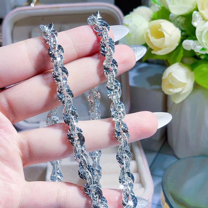 Dây chuyền xoắn tròn 8li xikim Trang Sức