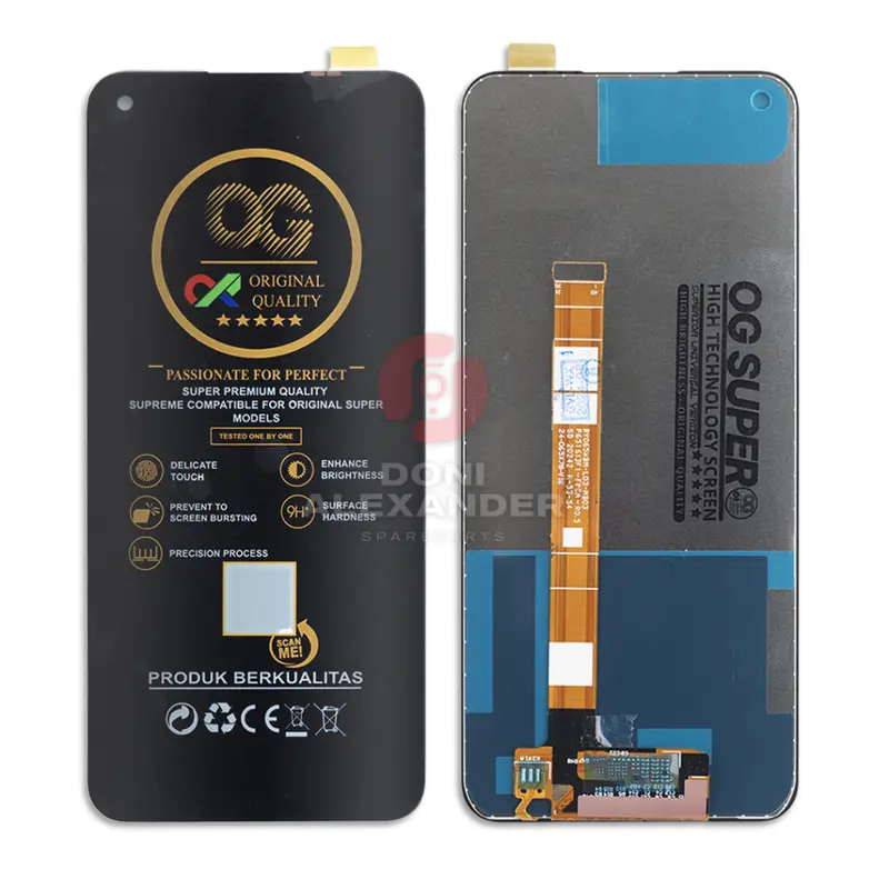 LCD TOUCHSCREEN COMPATIBLE FOR OPP0 A53 CPH2127 - A33 2020 - A32 2020- -A53S - REALM3 7i REALM3 C17 COMPLETE ORIGINAL 1 SET 1