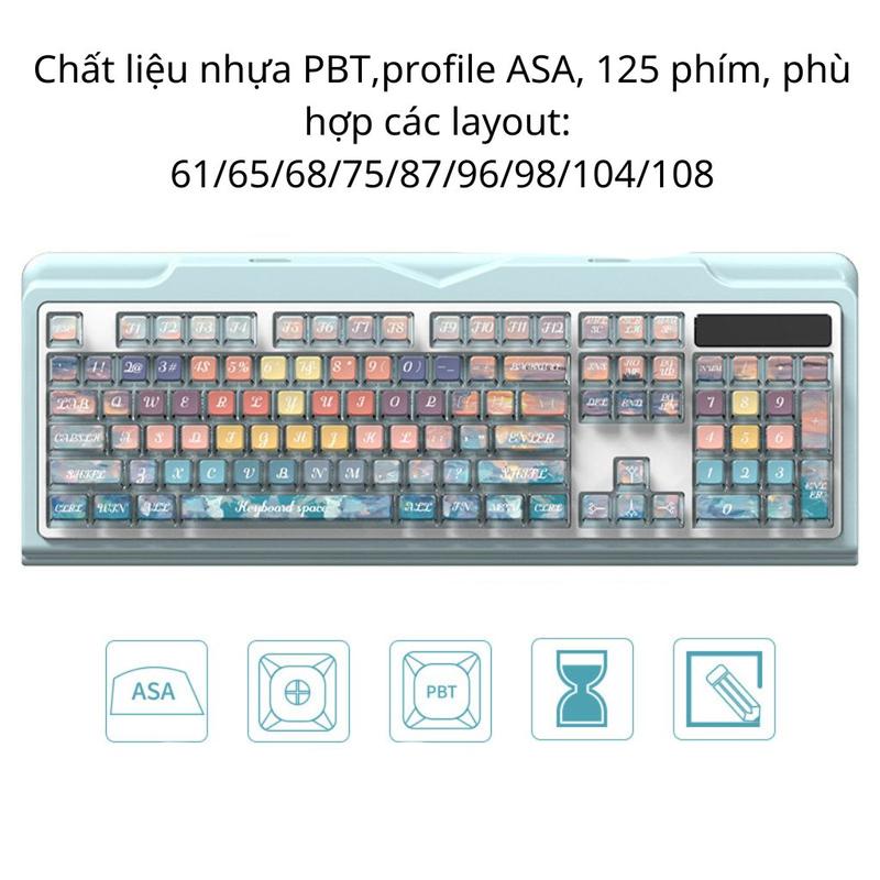  Tổng hợp các mẫu keycap pudding đẹp nhất keycaps xuyên led phụ kiện văn phòng keycap pbt. 