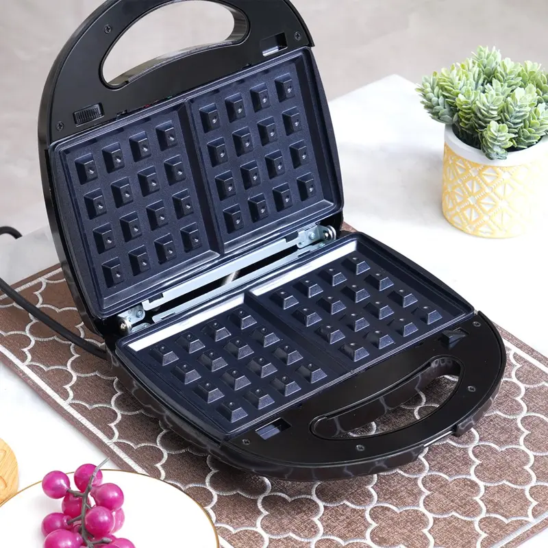 AZKO Klaz Toaster Sandwich Waffle 3 In 1 - Hitam 4