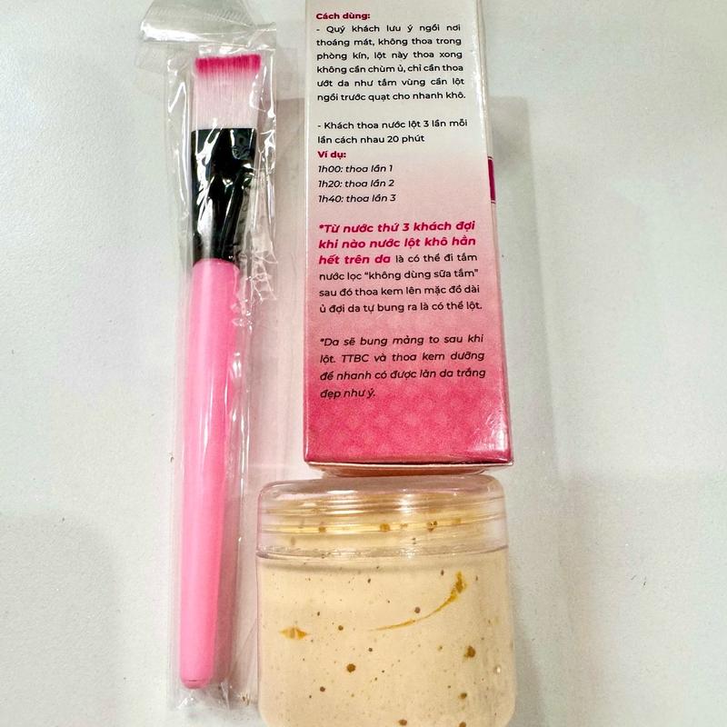 Kem test cốt tẩy LDK Và Cọ Đủ Tay Chân Cho Người Dưới 42kg