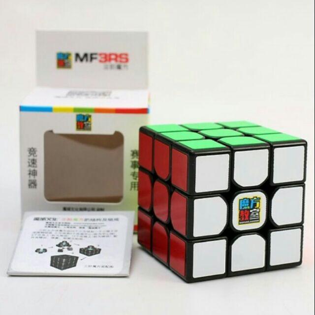 Rubik 3x3 MoYu MoFangJiaoShi 3x3 MF3RS Black - Rubik Ocean 0