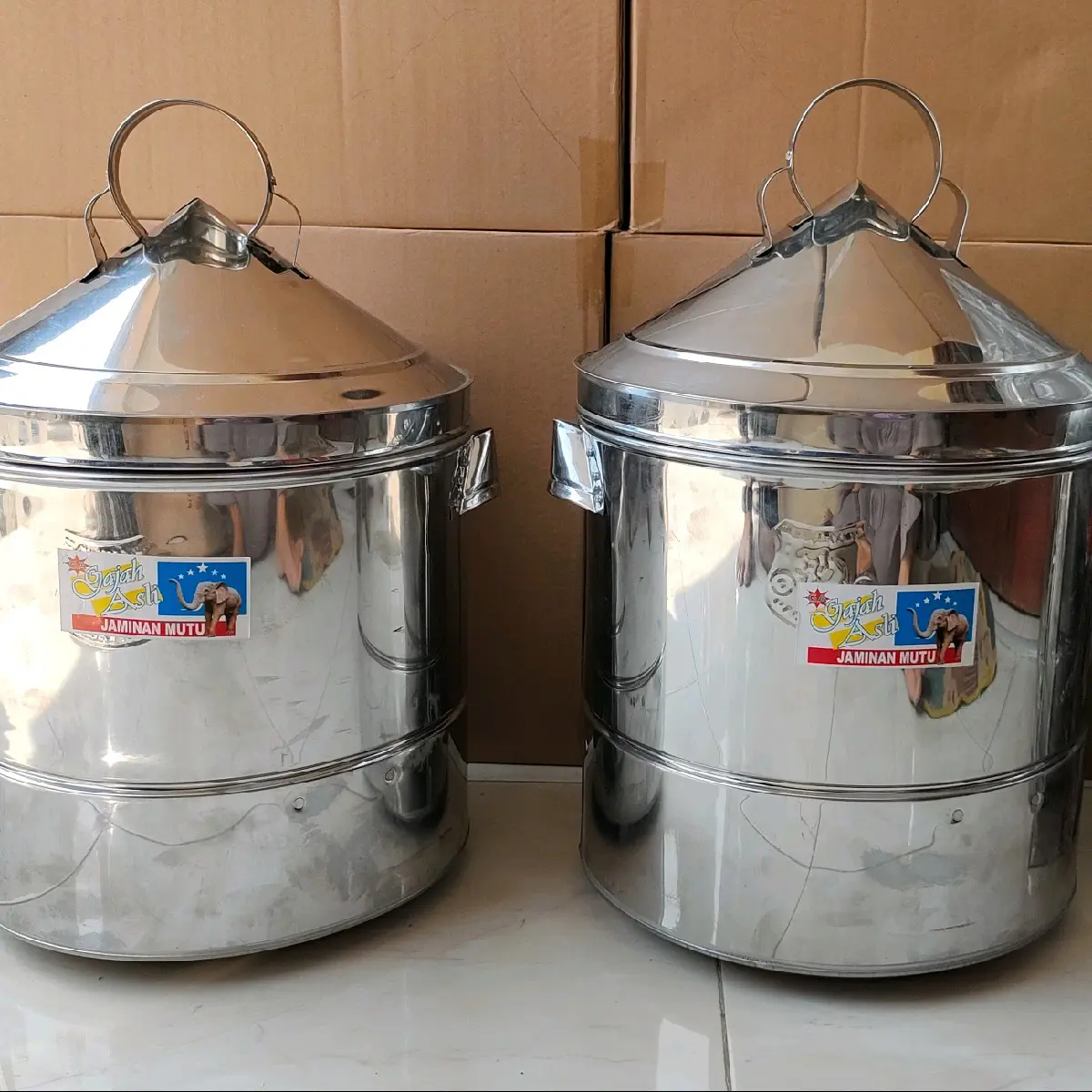 Dandang nasi kukusan 4kg 5kg