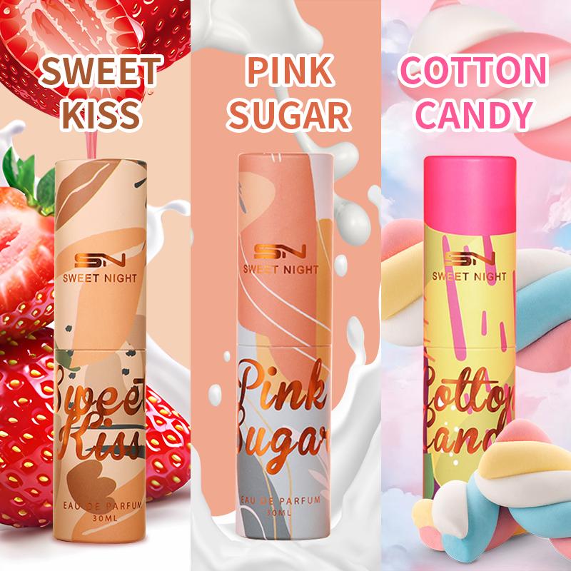 【SWEET NIGHT Nước hoa nữ 30ml hương trái cây sữa và kẹo dẻo hương thơm tự nhiên,Hương ngọt ngào,lưu hương lâu Nước Hoa Giò Nước hoa dành Nước Hoa Nữ Nước hoa dành Nước hoa Eau Nước hoa nữ