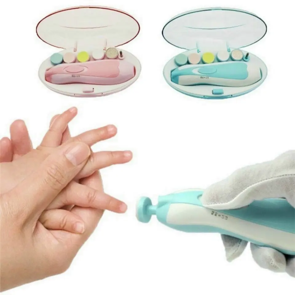 Bộ cắt dũa móng tay an toàn cho bé , máy mài móng làm nail