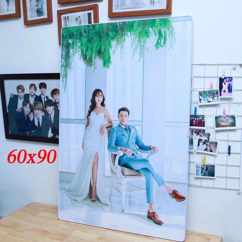 Ảnh Tráng Gương 60x90 in ảnh cưới + ảnh gia đình 1