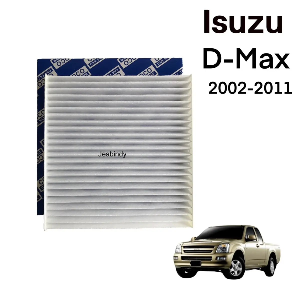 กรองแอร์อีซูซุ ดีแม็กซ์ Isuzu D-max ปี 2002-2011 PM2.5 ตรงตามรุ่น (013)