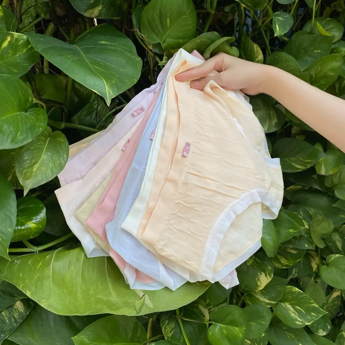 Combo10 quần chip nữ cotton dệt cao cấp 40-65kg co dãn 4 chiều Quần Lót Women
