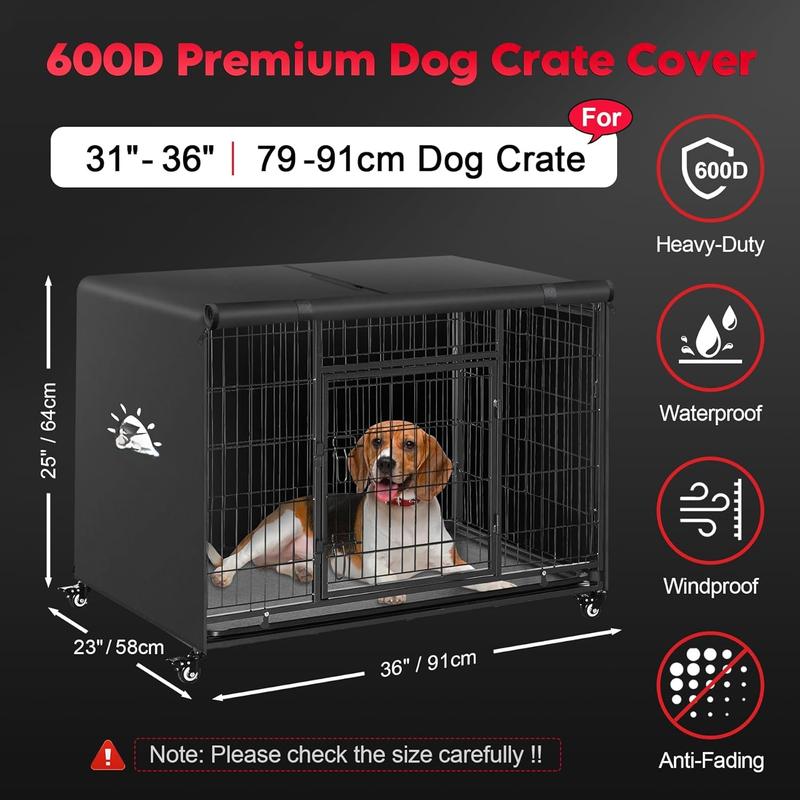 Dog crate cover 24 inch best sale