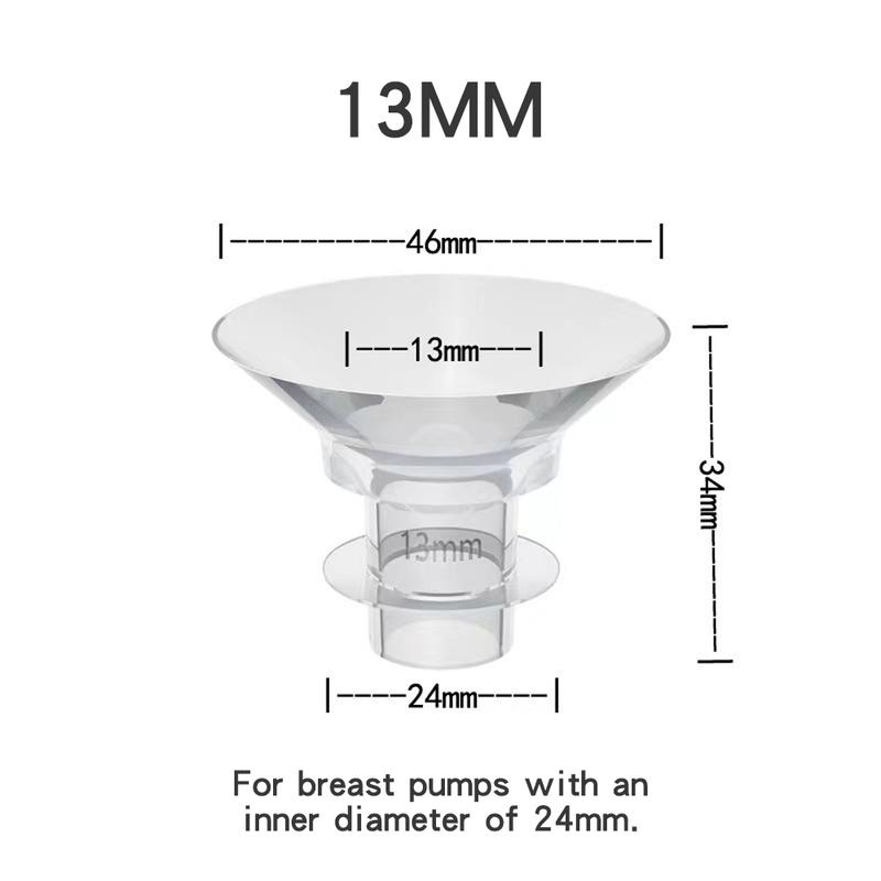 Product Introduction of Flange Inserts 13-24mm Breast Pump Adapter Replacement Accessory For Breast Pump 21