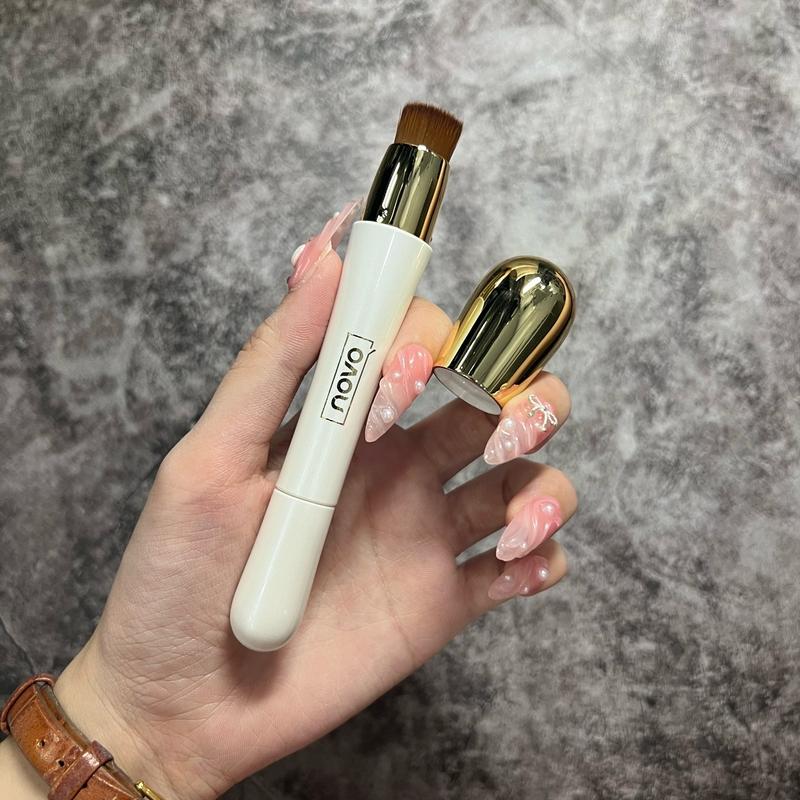 Kem Che Khuyết Điểm 2 Đầu Cọ Tán Tự Nhiên Novo.