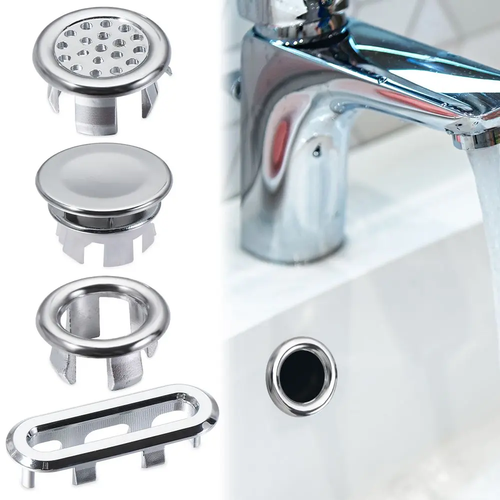 Nút Chặn Thoát Nước Bồn Rửa, Vòng Tròn Bằng Nhựa Tràn, Bộ Lọc Chậu Rửa Nắp Thoát Nước, Bộ Lọc Nước Bồn Rửa, 1 Cái